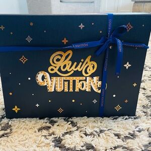 Blue Louis Vuitton Box